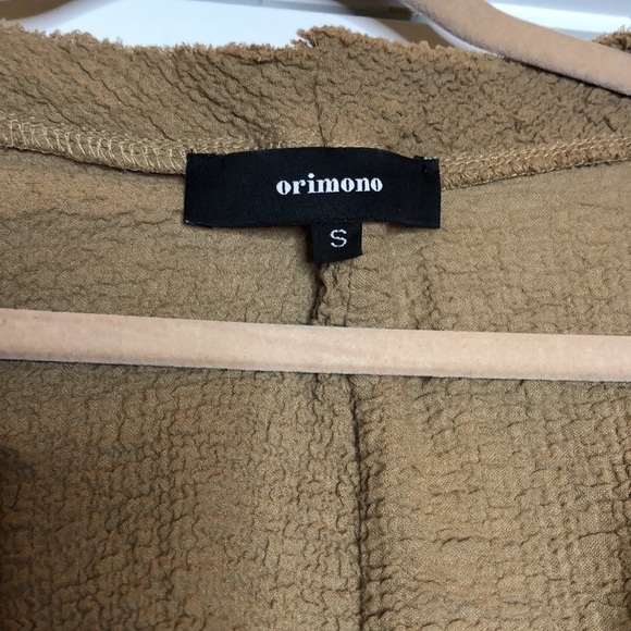 Orimono Berlin Cropped Tan Top S - Picture 3 of 7